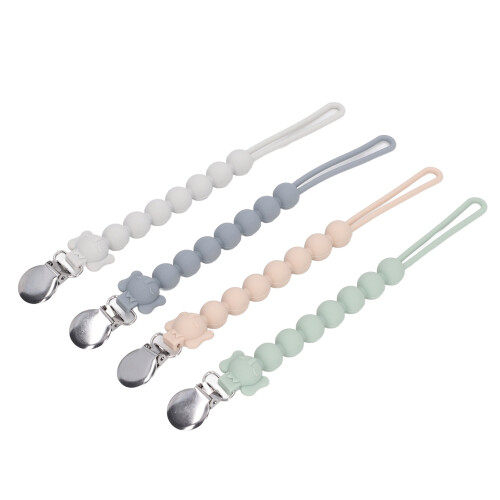 Catena Ciuccio in Silicone Morbido 4pz 1