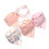 (Type 1) 5pcs Pure Cotton Triangle Baby Drool Bibs 4