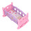 1:12 Scale Dollhouse Baby Bed Miniature Crib 3