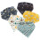 (Type 2) 5pcs Pure Cotton Triangle Baby Drool Bibs 4