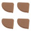 (Brown) 30x Silikon-Möbelschutzkappen für Kinder 5