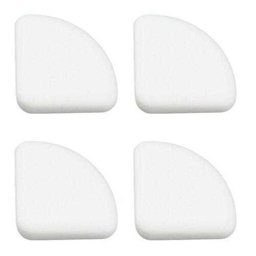 (White) 30x Silikon-Möbelschutzkappen für Kinder 1