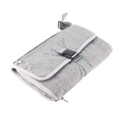 Portable Diaper Changing Pad Waterproof Foldable Outdoor Grey 2