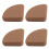 (Brown) 30x Silikon-Möbelschutzkappen für Kinder 3