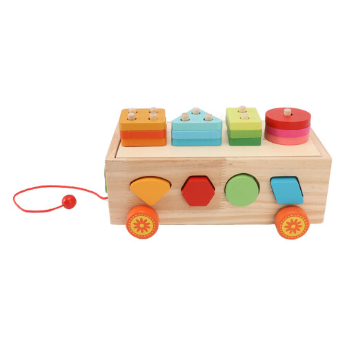 Vormsorteerbus speelgoed geometrisch 1