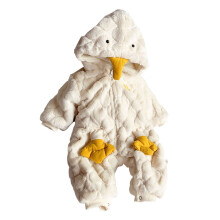(White 73cm / 28.7in) Tutino Morbido Cappuccio Forma Anatra Bianco 73cm