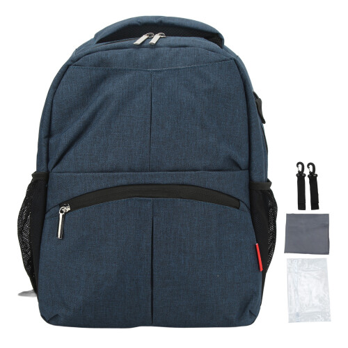 (Green) Wasserdichter Nylon-Rucksack Groß Rot
