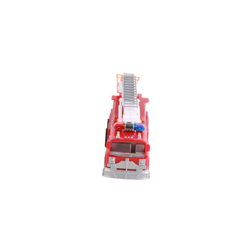 Fire Truck Pull Back Toy Rotary Ladder Red 360 2