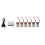 6pcs LiPo Battery 1S 30C 600mAh 3.7V with XH2.54 Plug 1