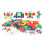 Holz-Puzzle Spielzeug Geometrisch 180 Teile 4