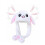 Luminous Long Bunny Hat LED Plush Adjustable Glowing Ear 1