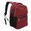 (Red) Wasserdichter Nylon-Rucksack Groß Rot 2