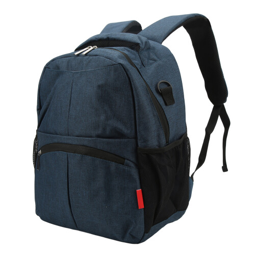 (Green) Wasserdichter Nylon-Rucksack Groß Rot 2