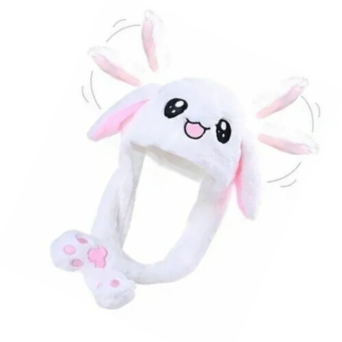 Luminous Long Bunny Hat LED Plush Adjustable Glowing Ear 2