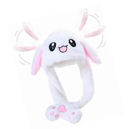 Luminous Long Bunny Hat LED Plush Adjustable Glowing Ear 1