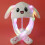 Luminous Long Bunny Hat LED Plush Adjustable Glowing Ear 5