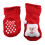 (Old Man) Rote Weihnachts-Babysocken warm Baumwolle 2
