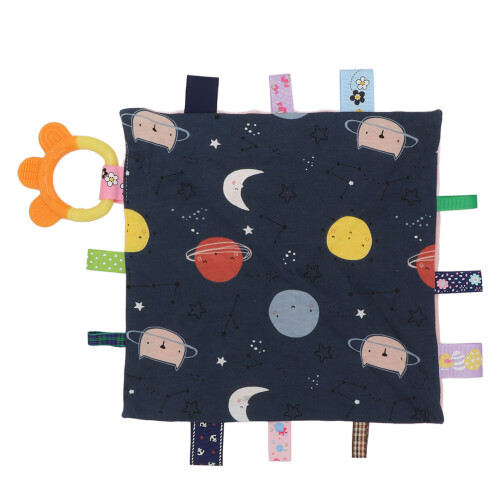 (Outer Space) Baby-Salivenset: Weich, Velours, Sauger 2