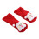 (Old Man) Rote Weihnachts-Babysocken warm Baumwolle 5