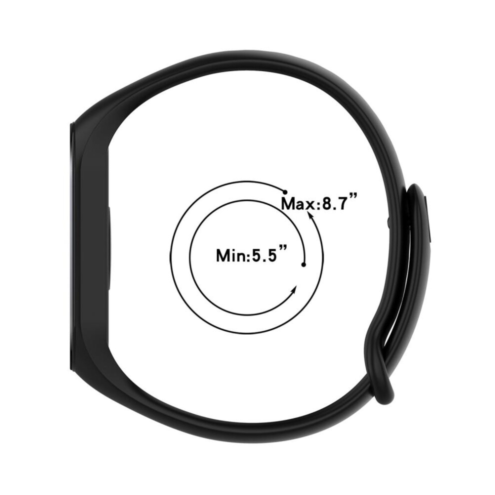 Silicone Replacement Band For Xiaomi Band 7 Breathable Smartwatch 8461357208266
