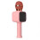 (Pink) Bluetooth Karaoke-Mikrofon Tragbar Schwarz 4