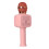 (Pink) Bluetooth Karaoke-Mikrofon Tragbar Schwarz 3