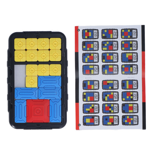 (Black) Schiebe-Puzzle-Board für logisches Denken