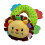 (Donut Lion) Babysauger in Form eines Löwen, farbenfroh 1