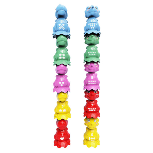 10Dino Stacking Sorting Educational Toys for Toddlers