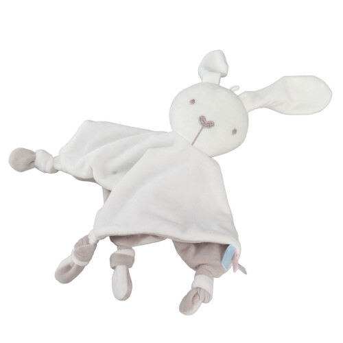 (Rabbit) Plüsch-Schlafhandtuch mit Karotte für Babys 2