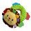 (Donut Lion) Babysauger in Form eines Löwen, farbenfroh 2