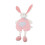 Baby Security Blanket Cute Cartoon Rabbit Plush 5