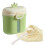 (Green) Draagbare melkpoederdoos met lepel groen 1