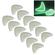 (Type 3) 12x Glow-in-Dark Silicone Corner Guards Baby Safety