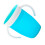 (Blue) Silikon-Trinkbecher Baby 360 Schutz Grün 2