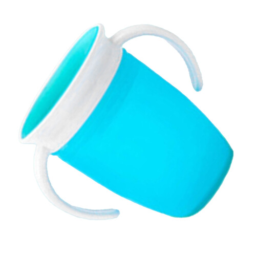 (Blue) Silikon-Trinkbecher Baby 360 Schutz Grün 1