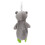(Grizzly Bear) Baby Security Blanket Soft Bright Colors Pink Rabbit 5
