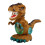 Dinosauro giocattolo con spray, musica e luci 1