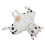 (Cow) Baby Security Blanket Stuffed Animal Soft Emotional Relief Pacifier 5