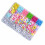 (Letter Beads) Kit braccialetti perline fai-da-te bambini 3
