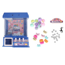 (Blue) Mini-Doll-Grabber-Spielzeug, blau, mit Licht