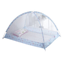 (Blue) Faltbares Babybett-Netz aus Stahldraht, atmungsaktiv, Pink