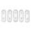 (White) 40Stk Klebe-Kabelclips Kabelhalter Organizer Weiß 2