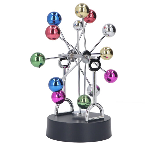 Elektrisches Magnetisches Riesenrad, bunte Metallkugeln 2