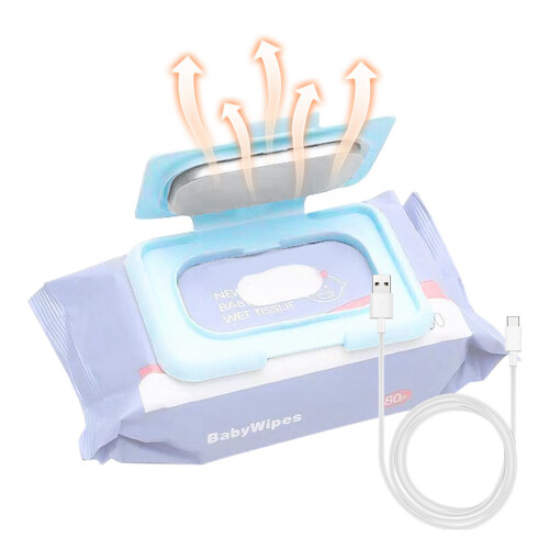 Portable USB Baby Wipe Warmer for Travel
