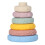 6Pcs Baby Sensory Stacking Rings Squeaky Educational Toy 1
