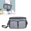(Grey) Borse per bambini con tasche e cerniera, nero 5