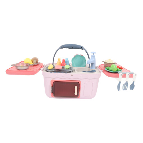 Kinderen Keuken Speelgoed Set Oven Bakset Wok 2