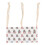 (Type 1) Baby Bed Organizer 2 Pockets Cotton Printed Adjustable Diaper Bag 1
