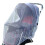 (White) Stroller Bug Net Universal Soft Breathable Pink 3